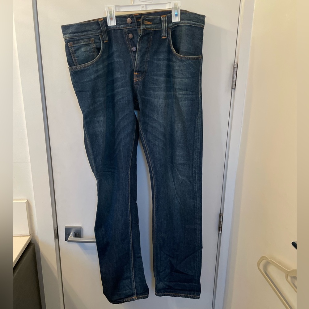 Nudie Jeans w button fly - Mens 36 X 34